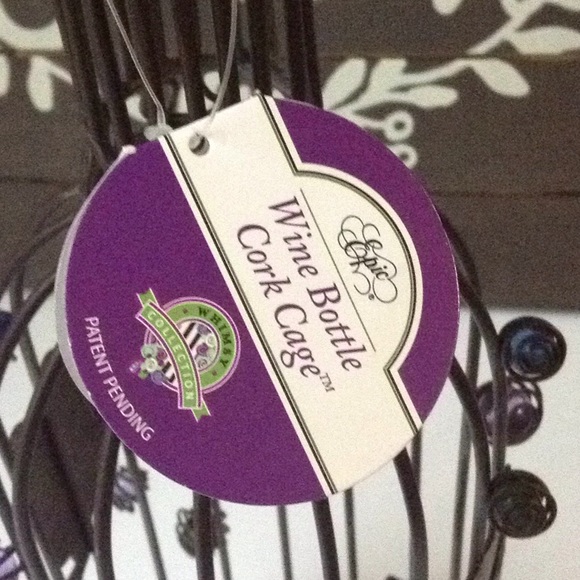 Epic Wine Bottle Cork Cage 14" Metal - Picture 8 of 8